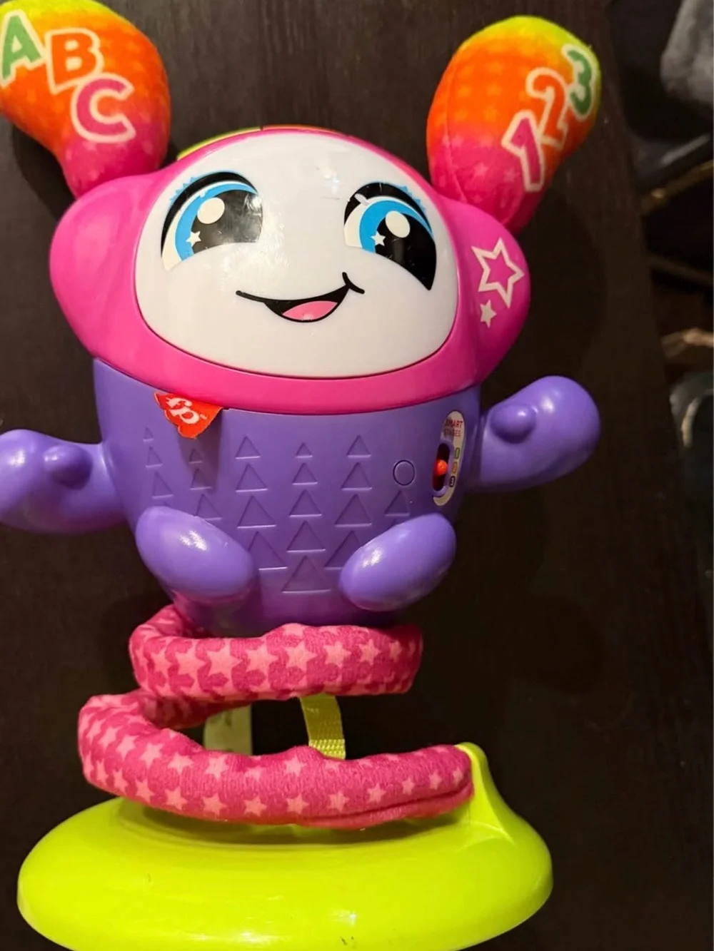 Fisher-Price Pink and Purple Bouncing DJ